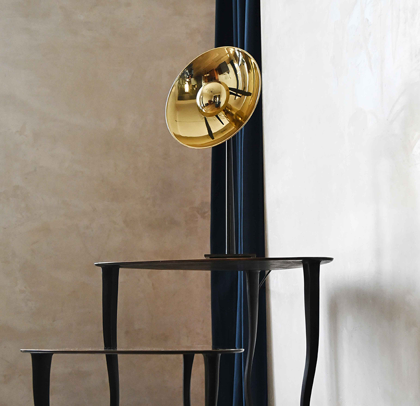 Gold like Table lamp by mattia frignani