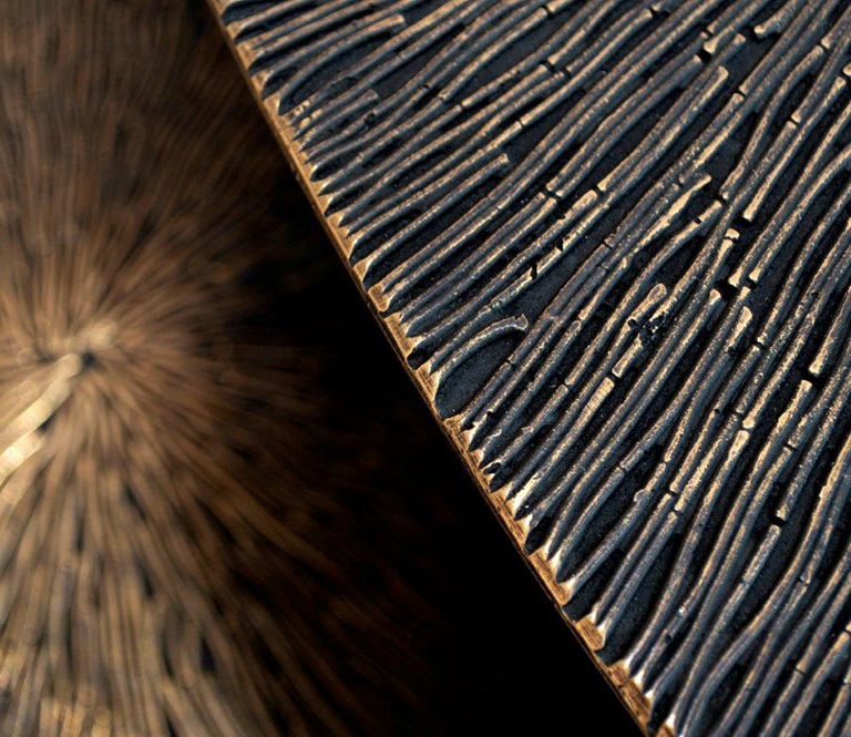 Perseide is a hand made small table