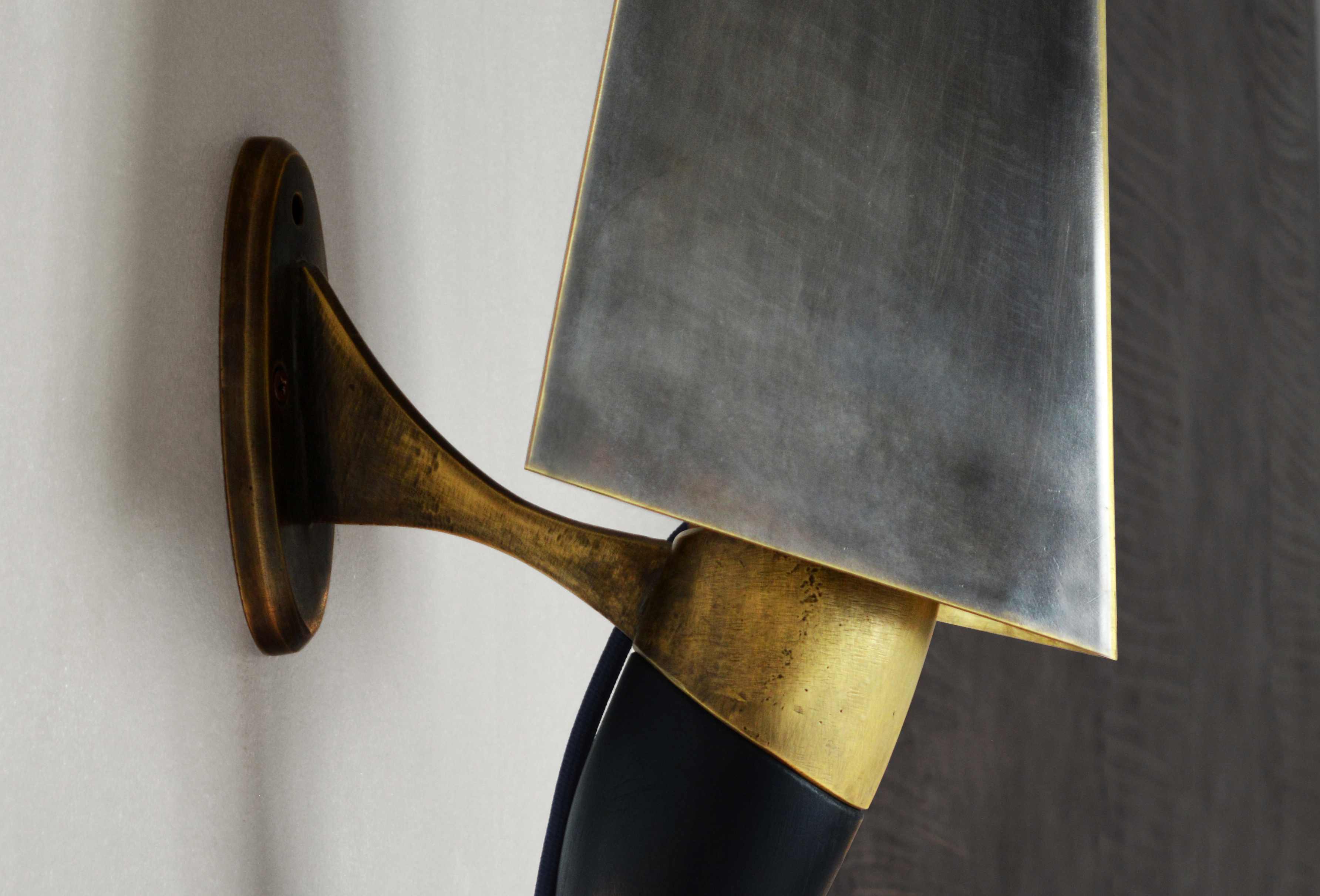 brass and bronze surface treatment on metal sheets