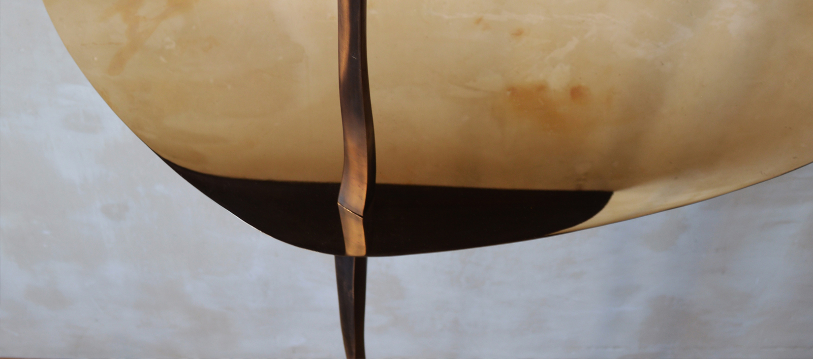 French sand casting aluminium surface for interior design