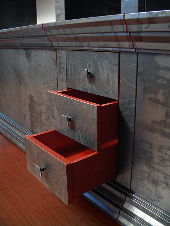 Penthouse luxury furniture by Mattia Frignani interior designer, Lugano