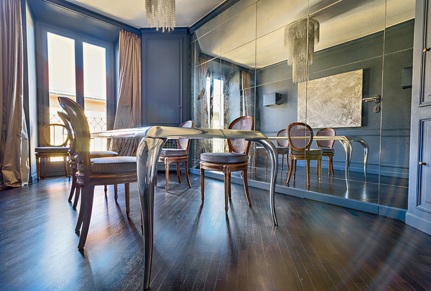 Private Apartment interior design by Mattia Frignani, Milan