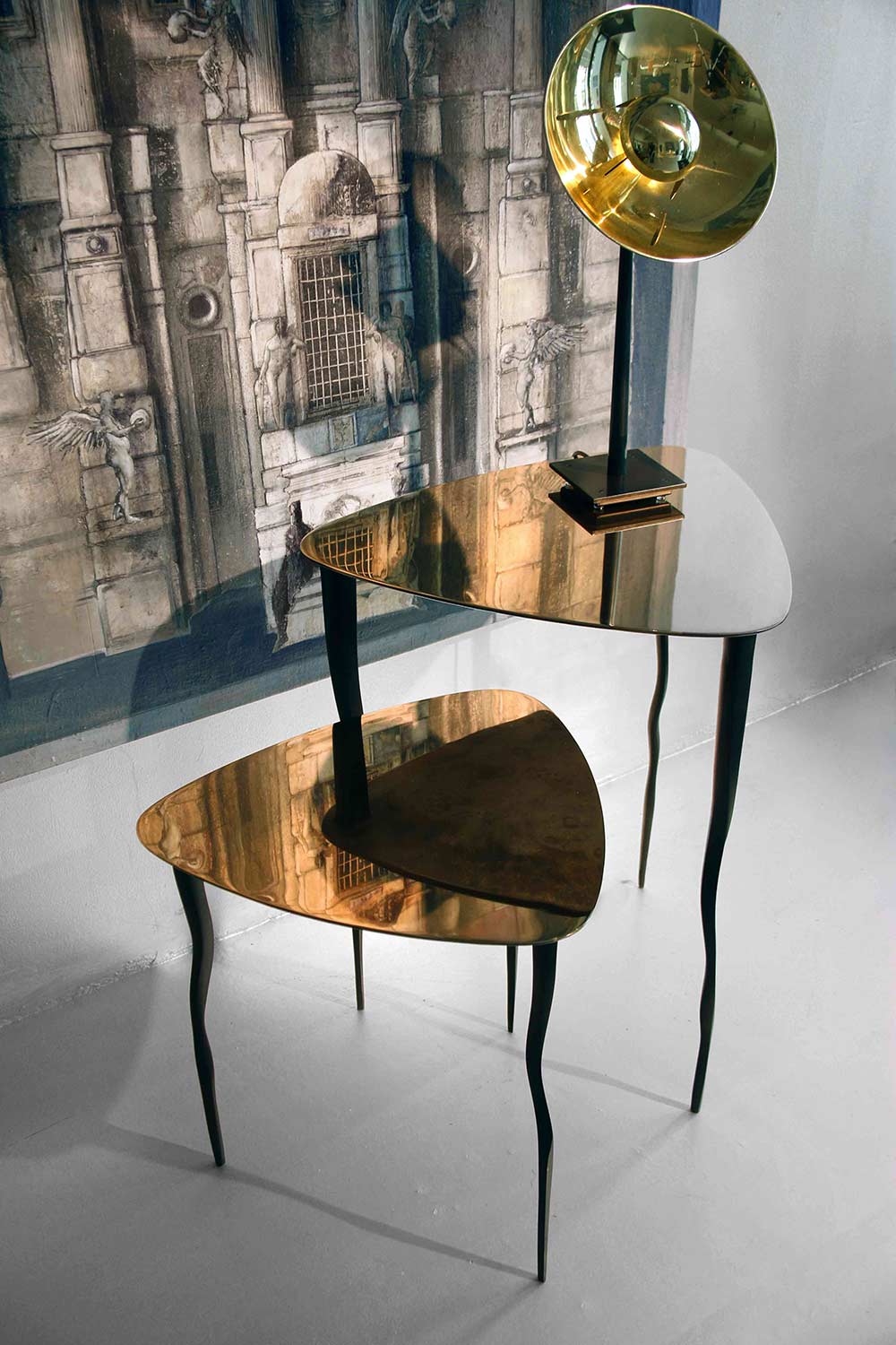 Salone del Mobile collectible design pieces by Mattia Frignani, Milan